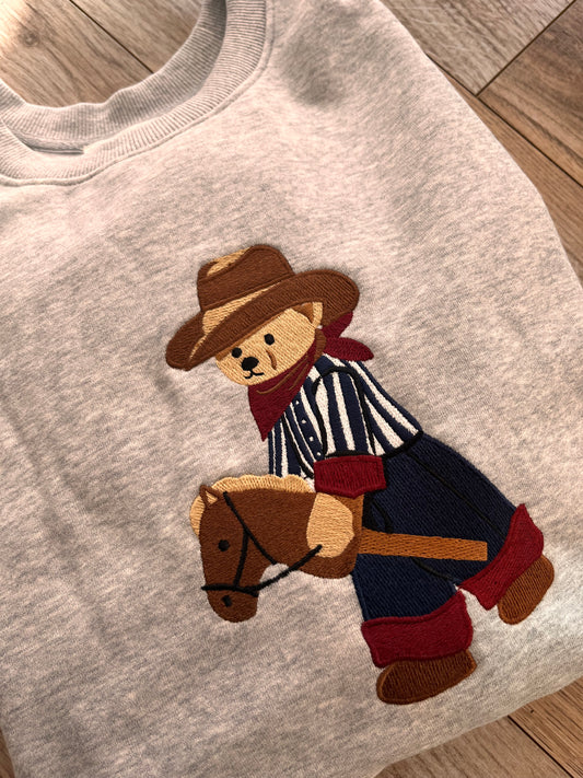 Howdy Bear Crewneck