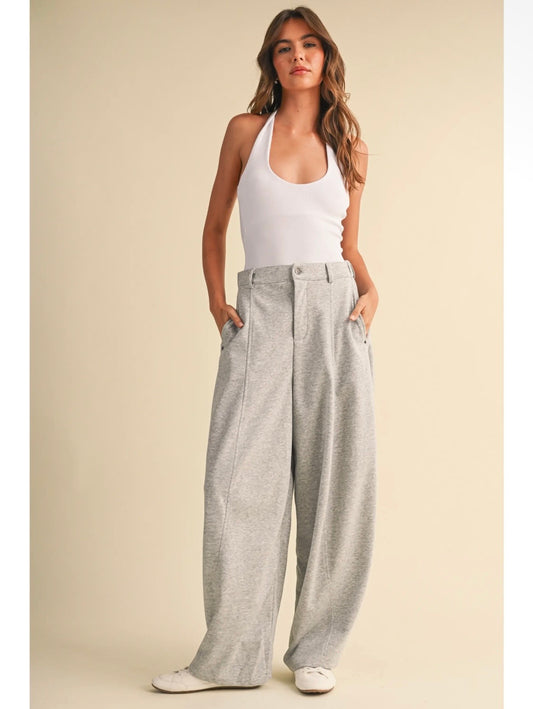 Foggy Forest Barrel Pants