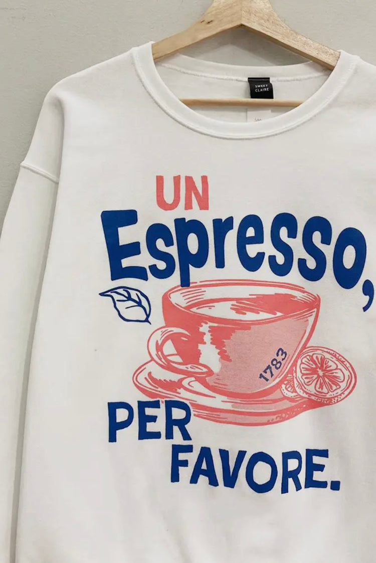 Espresso Crewneck