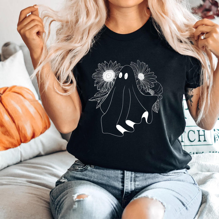 Floral Ghost Tee
