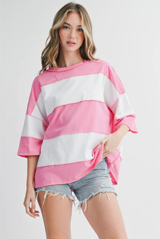 The Everyday Tee-Pink