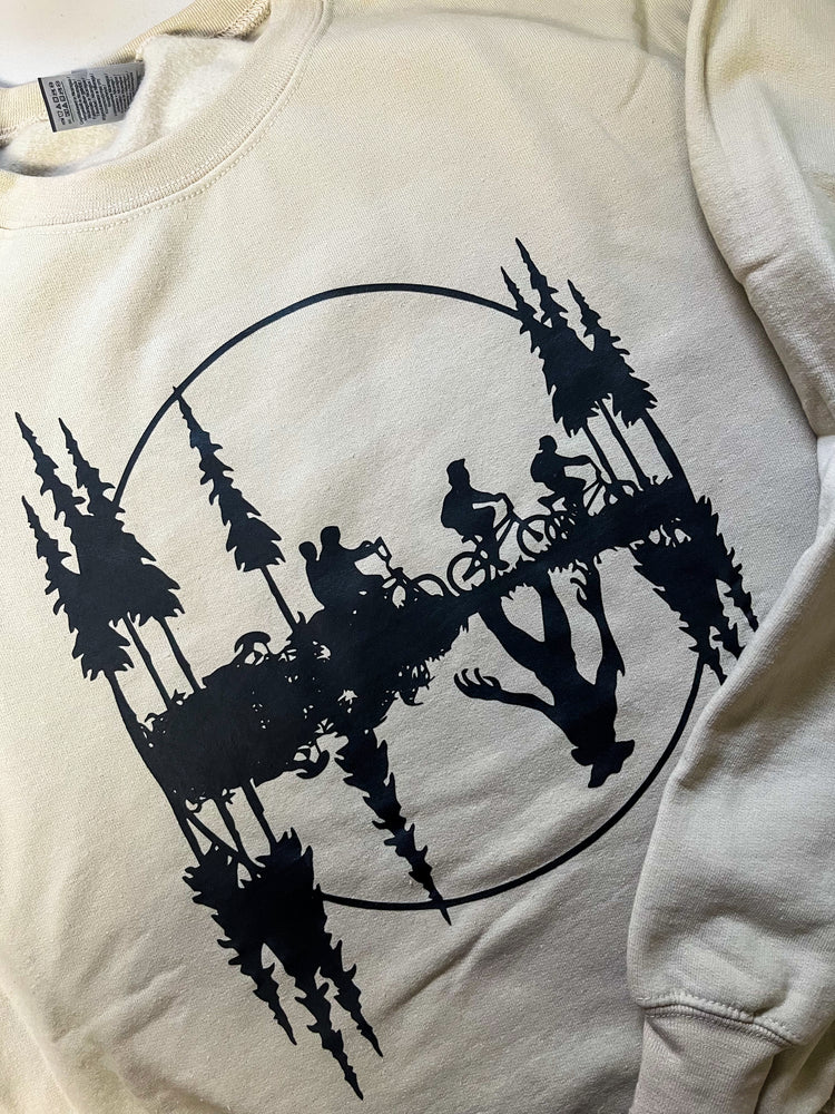 Stranger silhouette crewneck