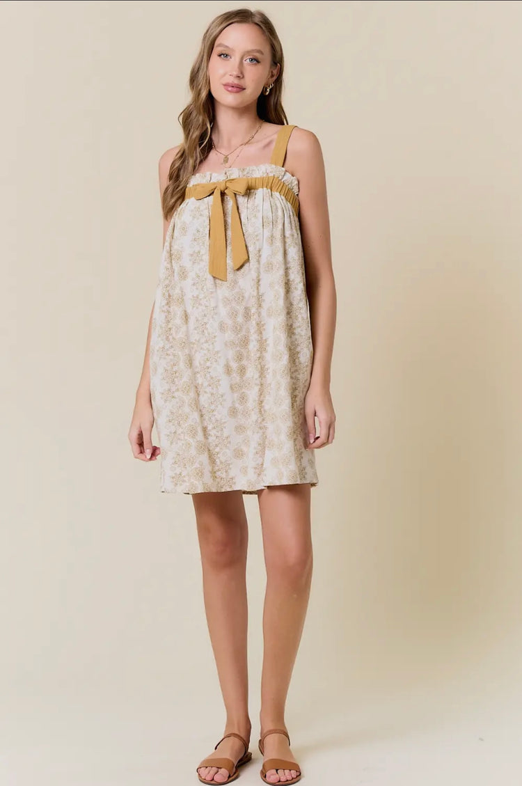 Golden Hour Mini Dress