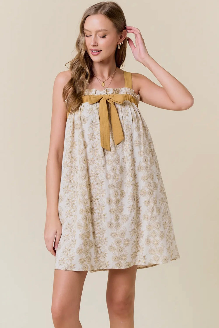 Golden Hour Mini Dress