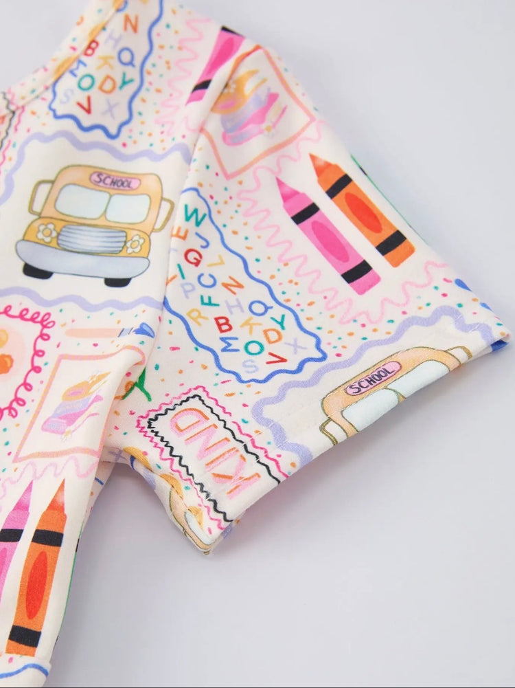 Girls Back to School Dress