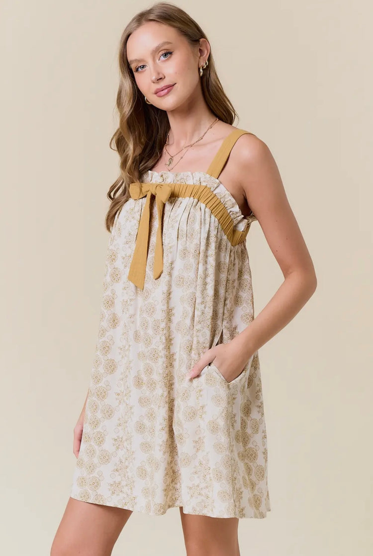 Golden Hour Mini Dress