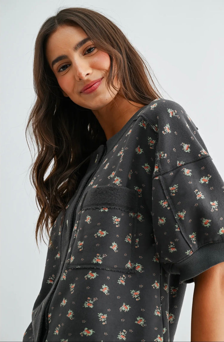 Dusty Petals Top