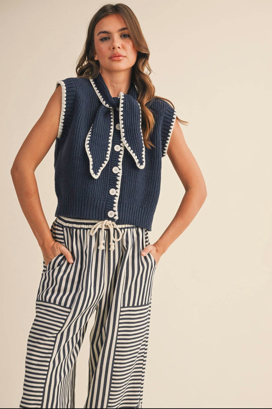Nautical Tie Vest