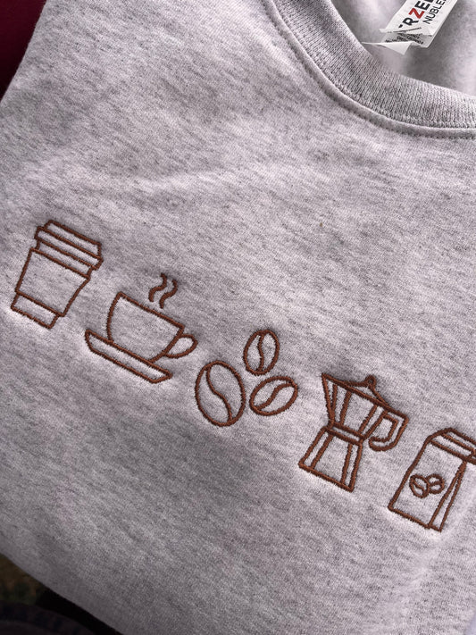 Caffeine Dreams Crewneck