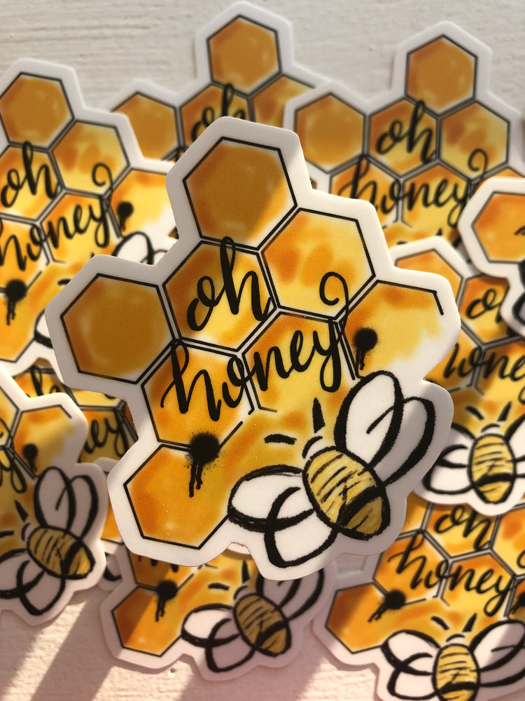 Honeybee sticker