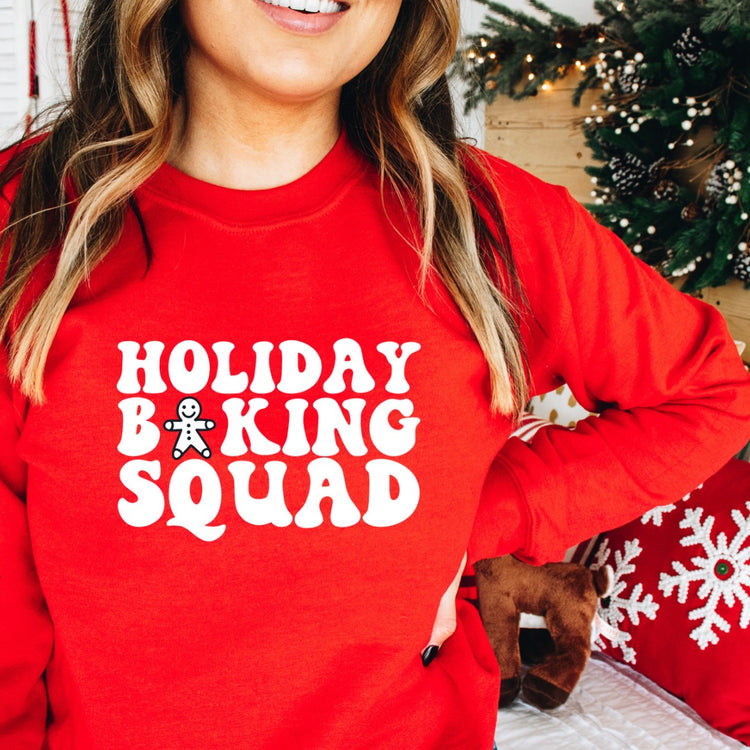 Holiday baking squad crewneck