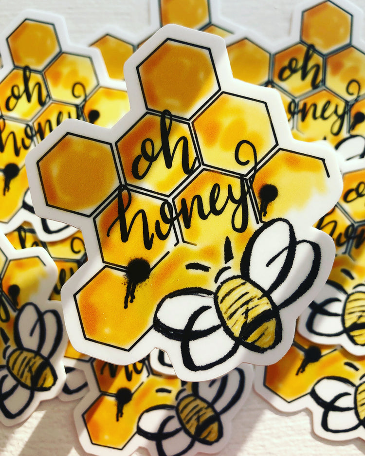 Honeybee sticker