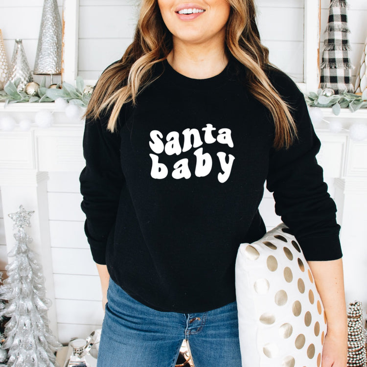 Santa baby crewneck