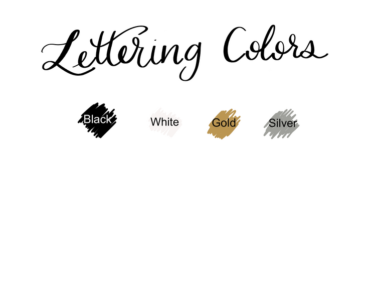 Acrylic seating chart (large)