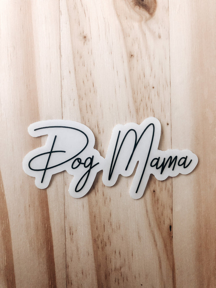 Dog mama sticker