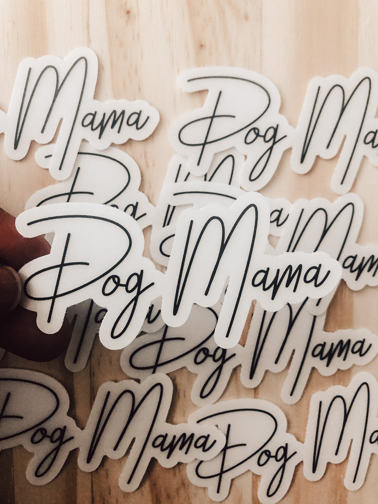 Dog mama sticker