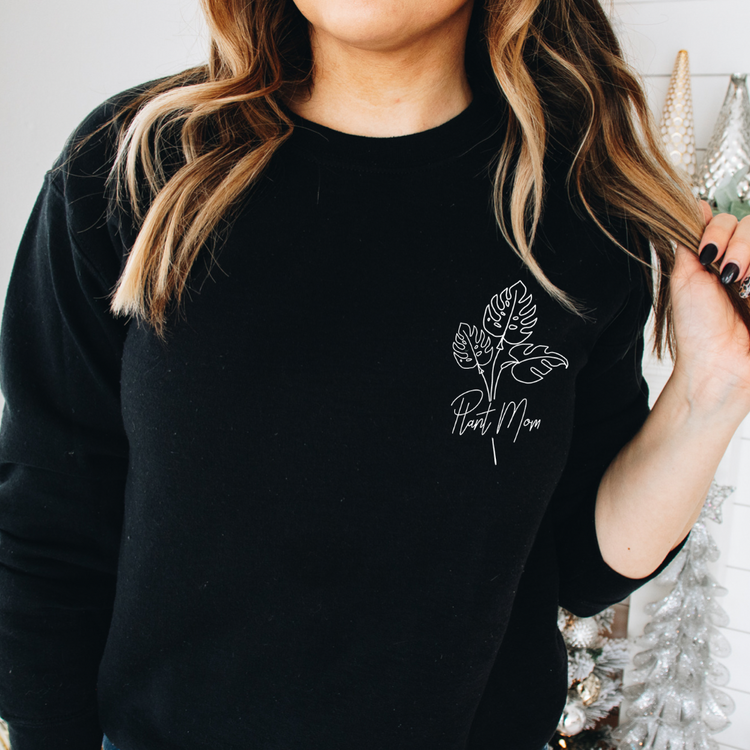 Plant mom crewneck