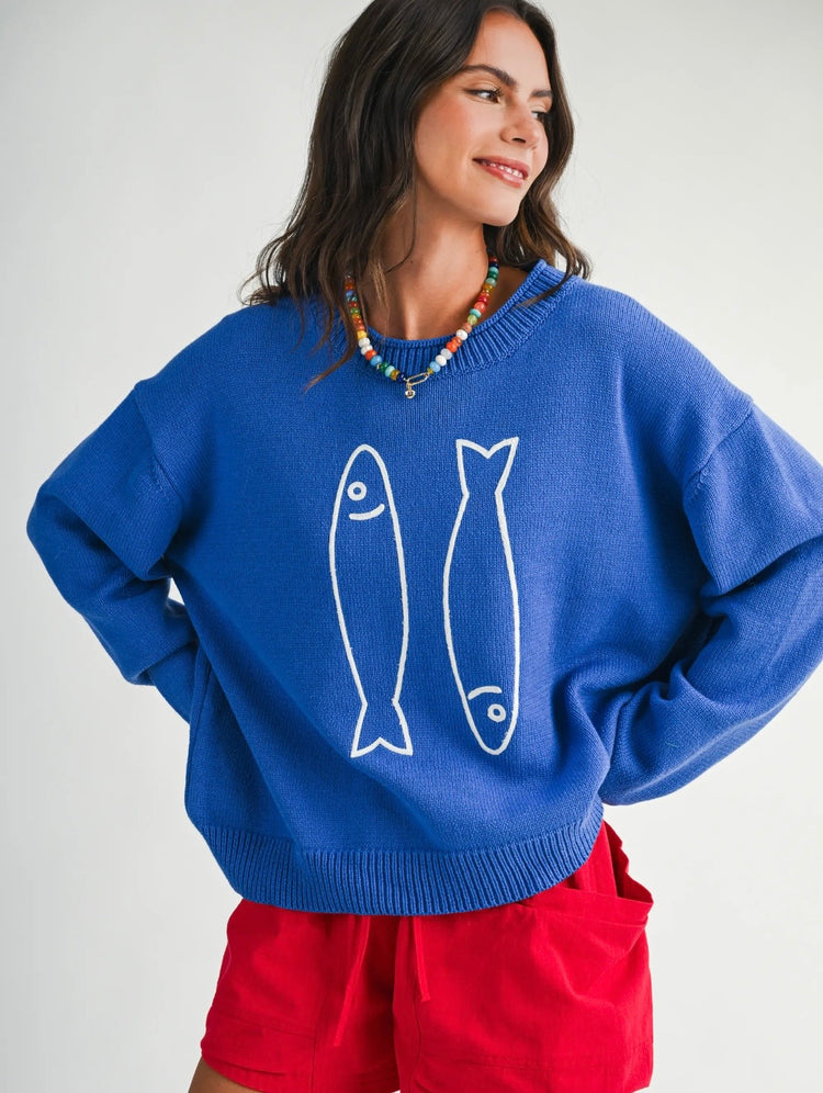 Coastal Catch Sweater