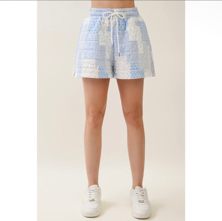 Cloud Nine shorts- Baby Blue