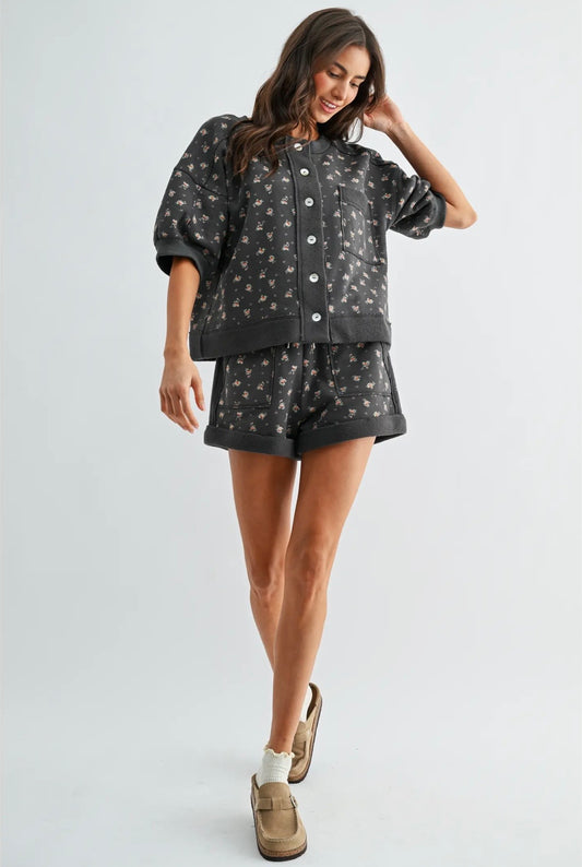Dusty Petals Shorts