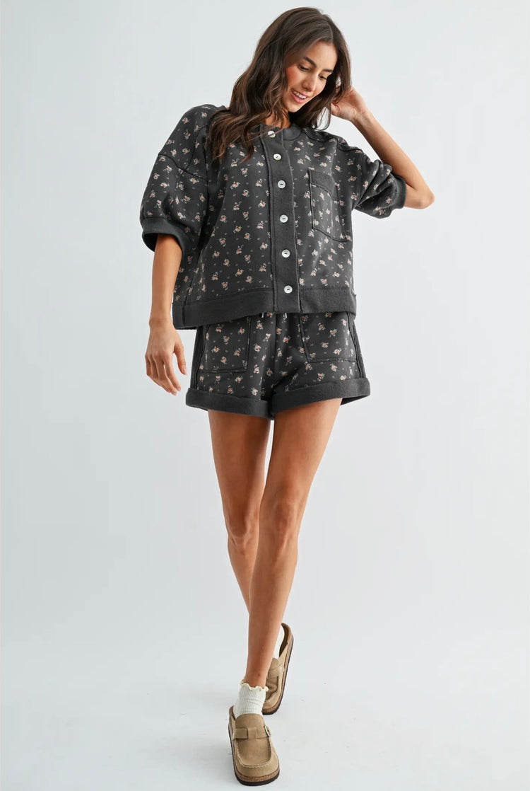 Dusty Petals Shorts