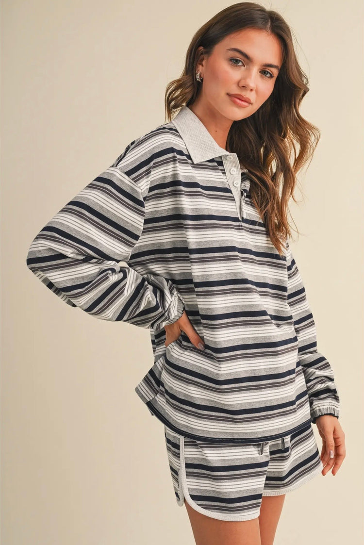 Boardwalk Striped Top