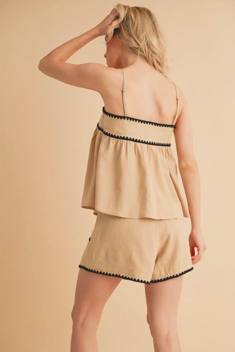 Cabana Matching Set- Beige