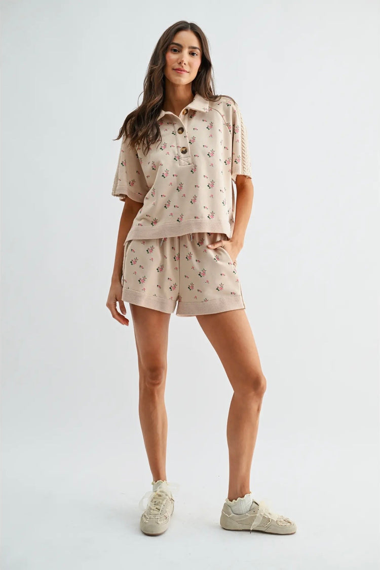 Vintage Petals shorts