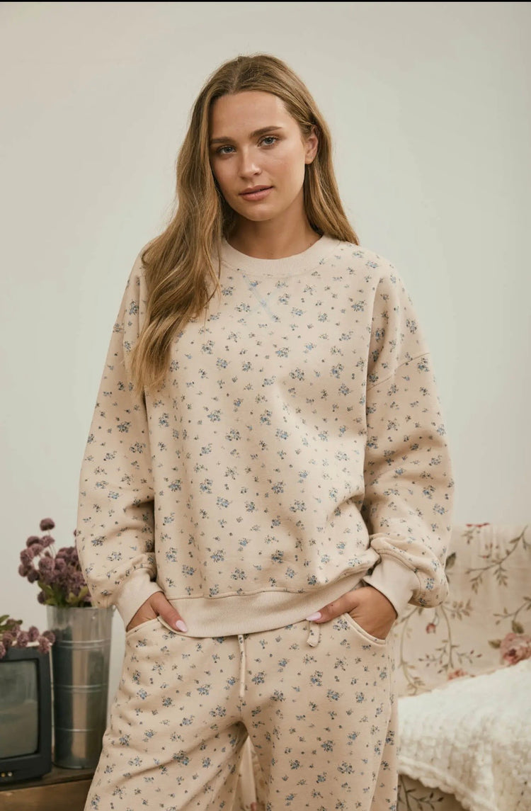 Ditsy Floral Crewneck