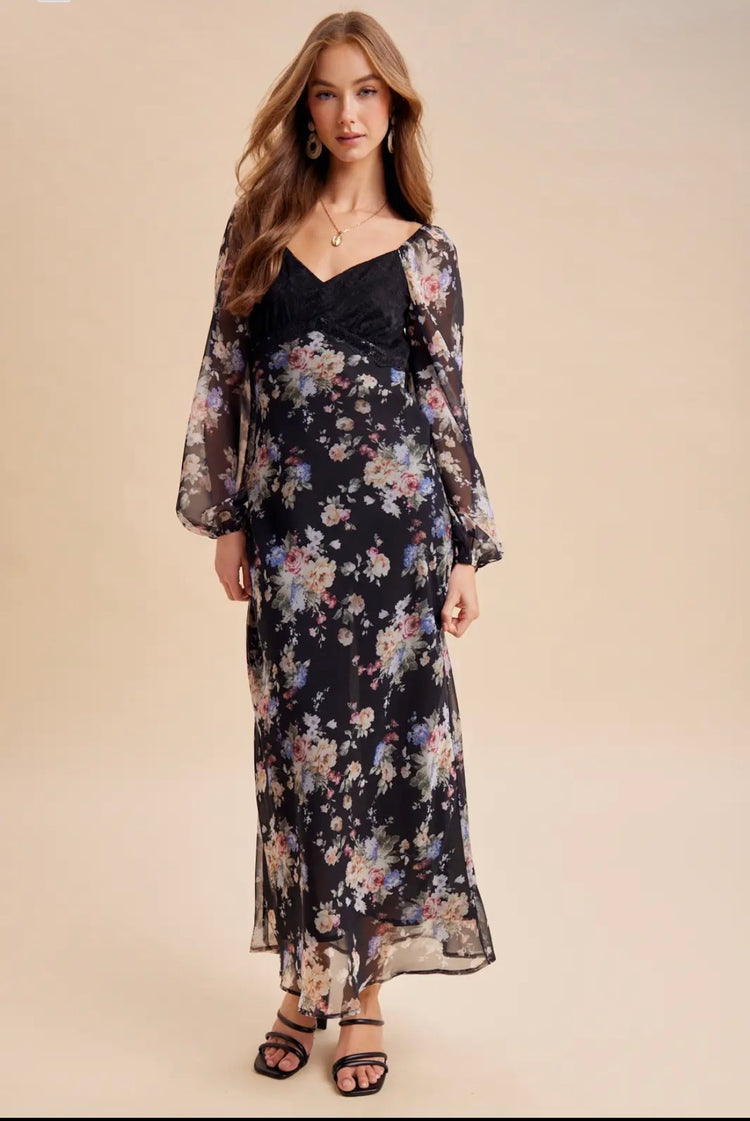 Midnight Lace Maxi