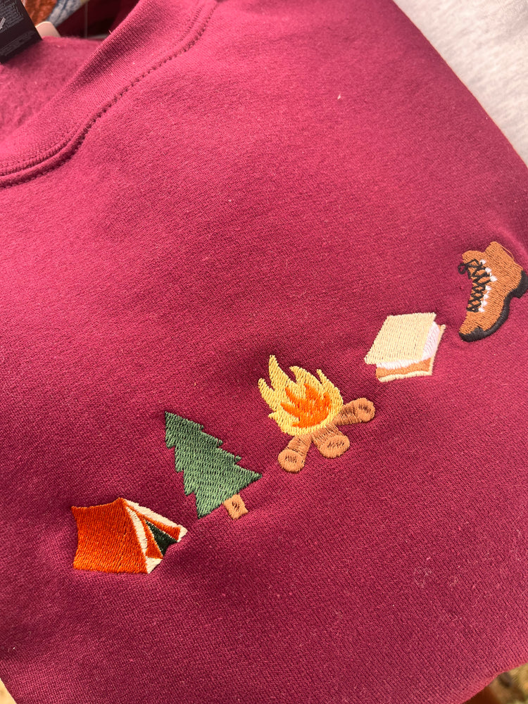 Camp Vibes Only Crewneck