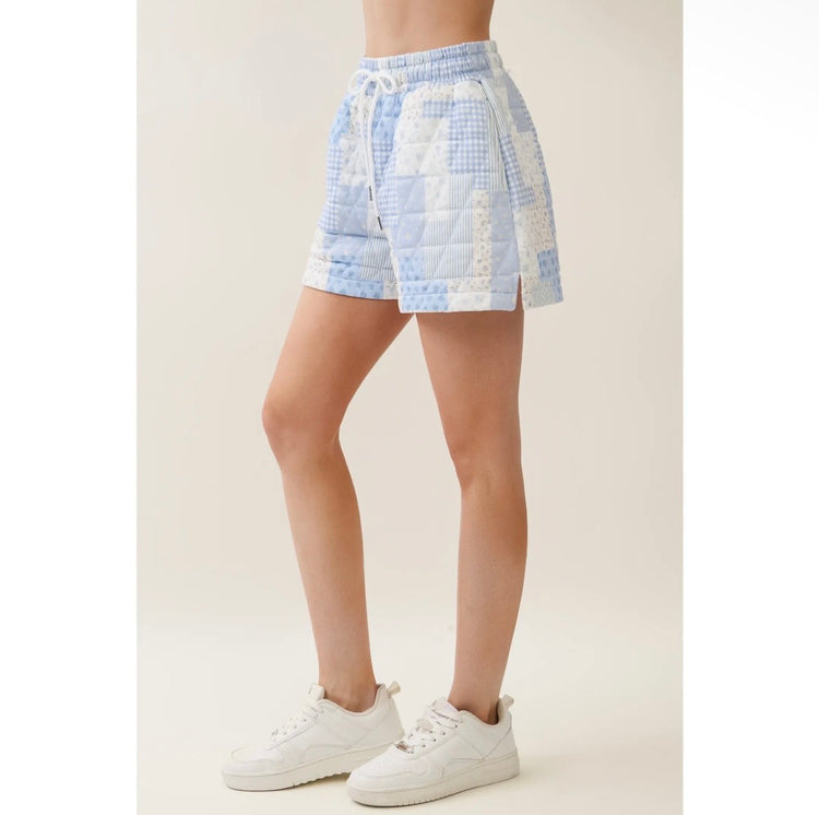 Cloud Nine shorts- Baby Blue