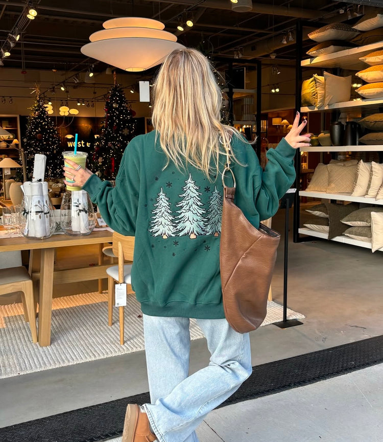Merry Evergreen Crewneck