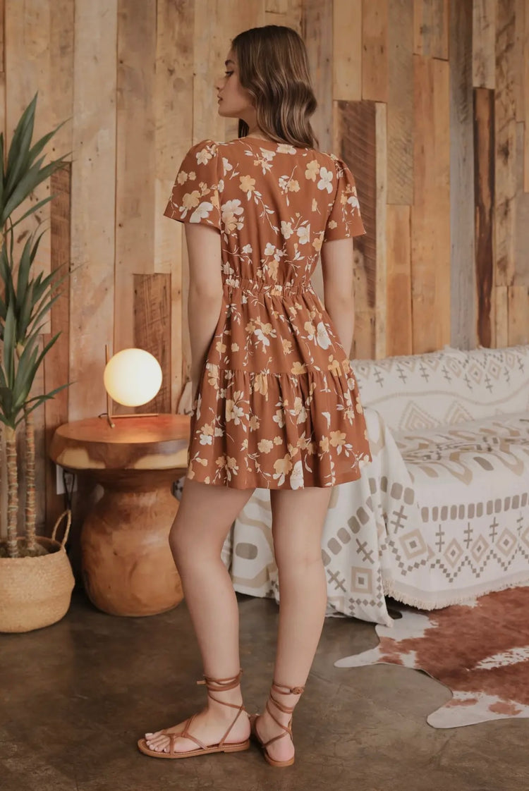 Autumn Floral Dress