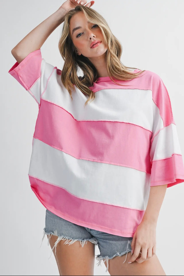 The Everyday Tee-Pink