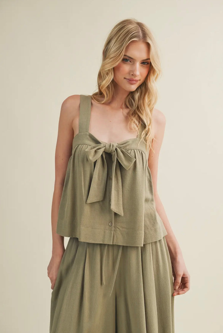 Flowy Fern Tank Top