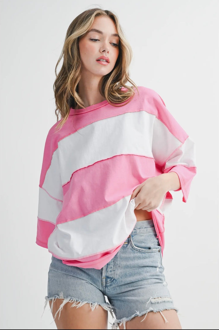 The Everyday Tee-Pink