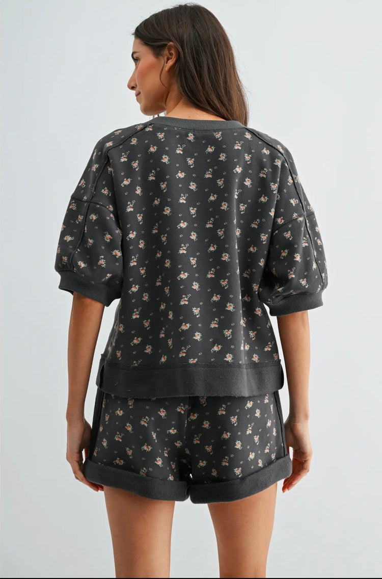 Dusty Petals Top