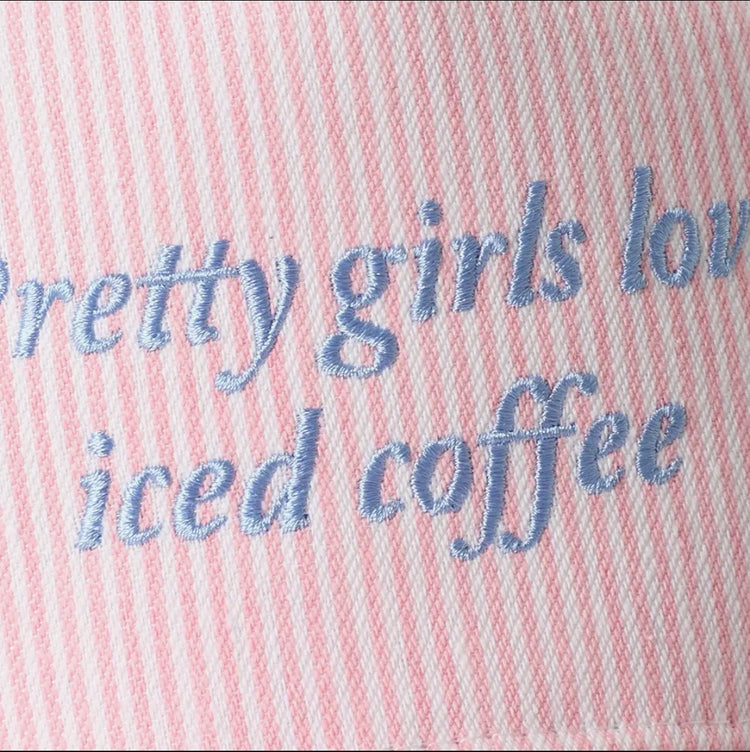 Pretty Girls Love Iced Coffee Hat
