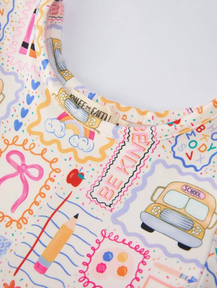 Girls Back to School Dress