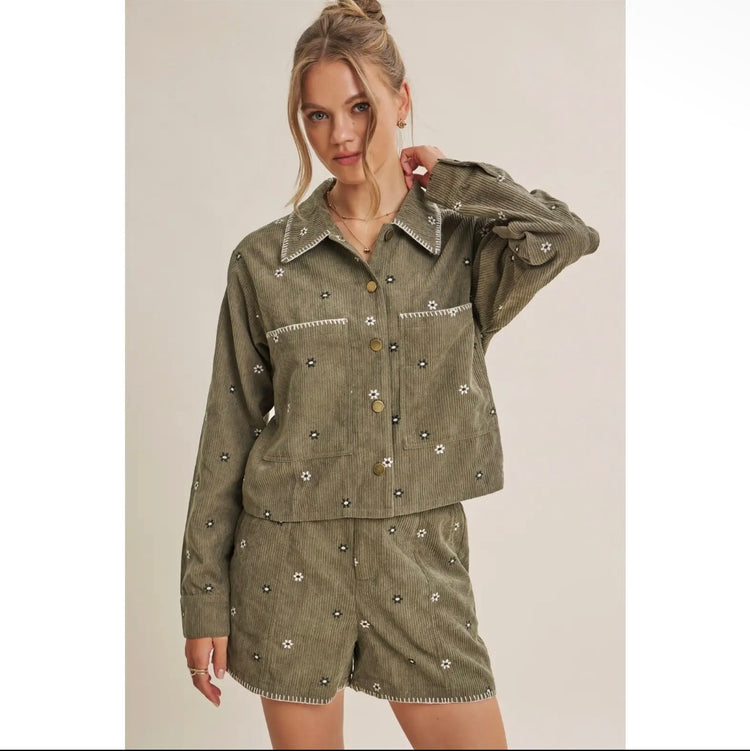 All Over Daisy Jacket