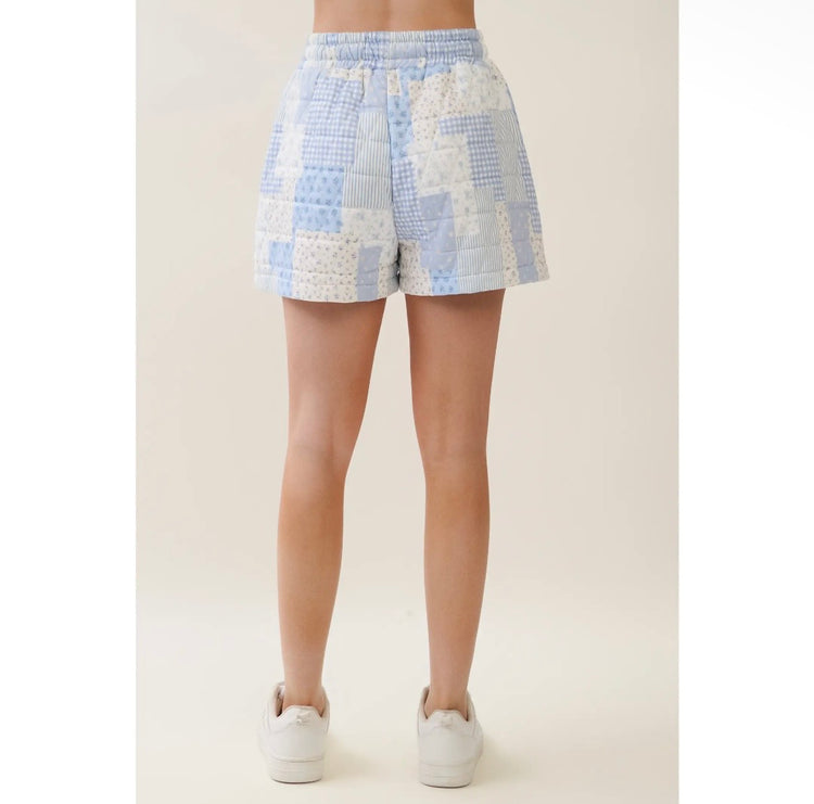 Cloud Nine shorts- Baby Blue