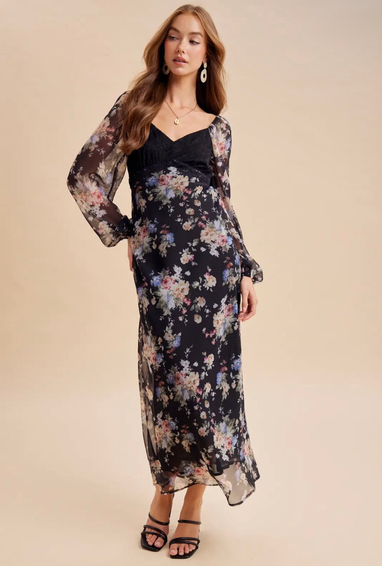 Midnight Lace Maxi