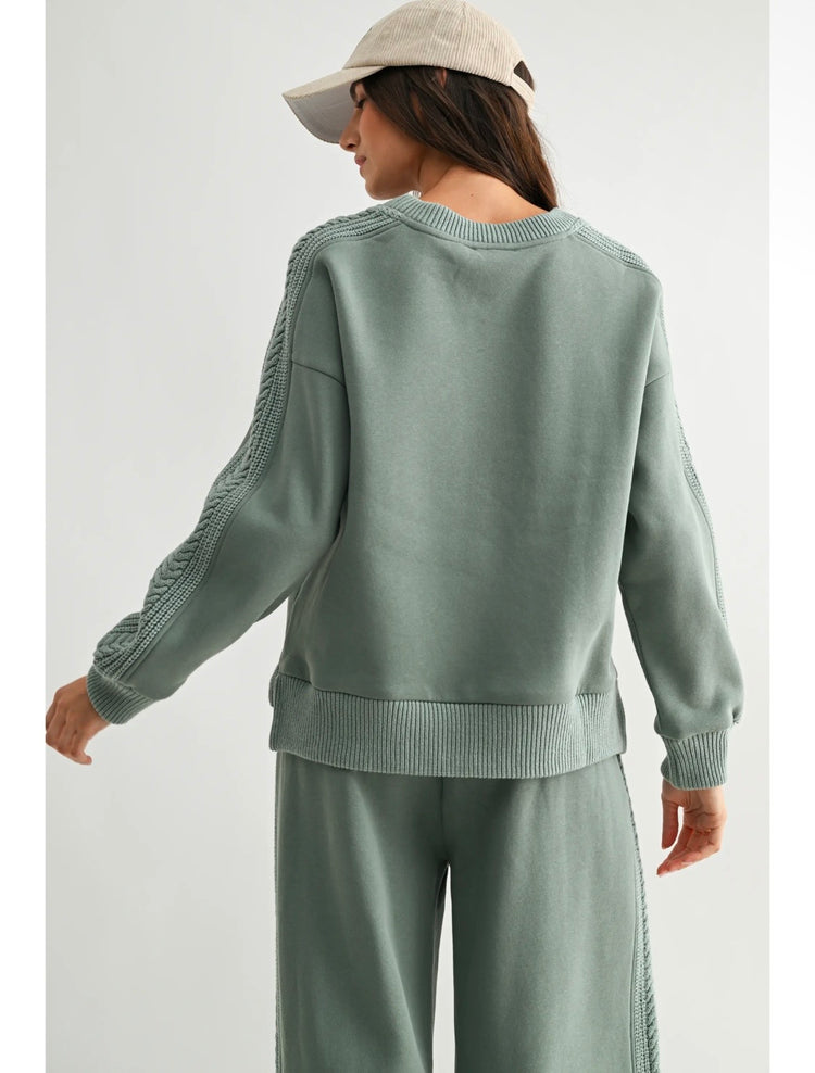 Ivy Cable Knit Sweater