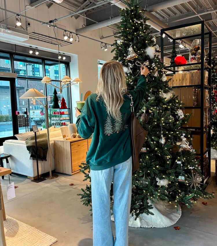 Merry Evergreen Crewneck