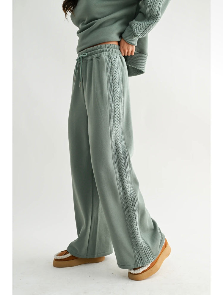 Ivy Cable Knit Pants