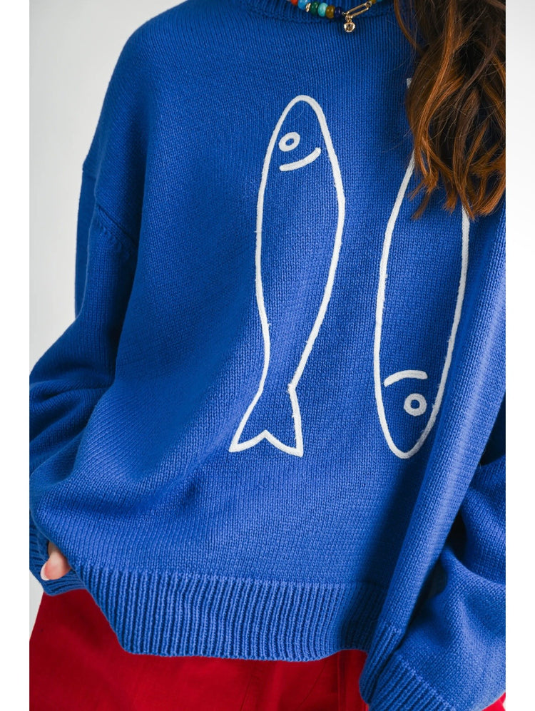 Coastal Catch Sweater