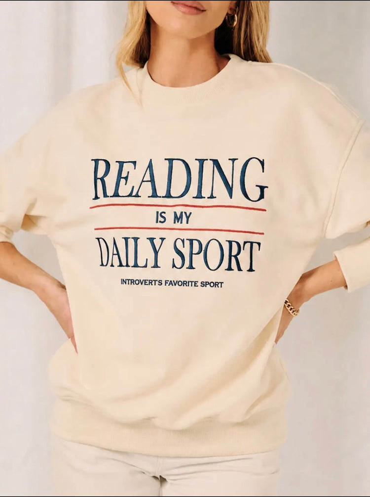 Between the Pages Crewneck