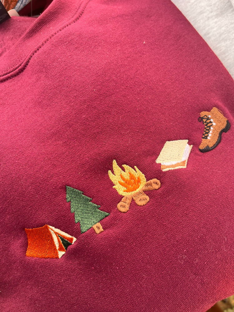 Camp Vibes Only Crewneck