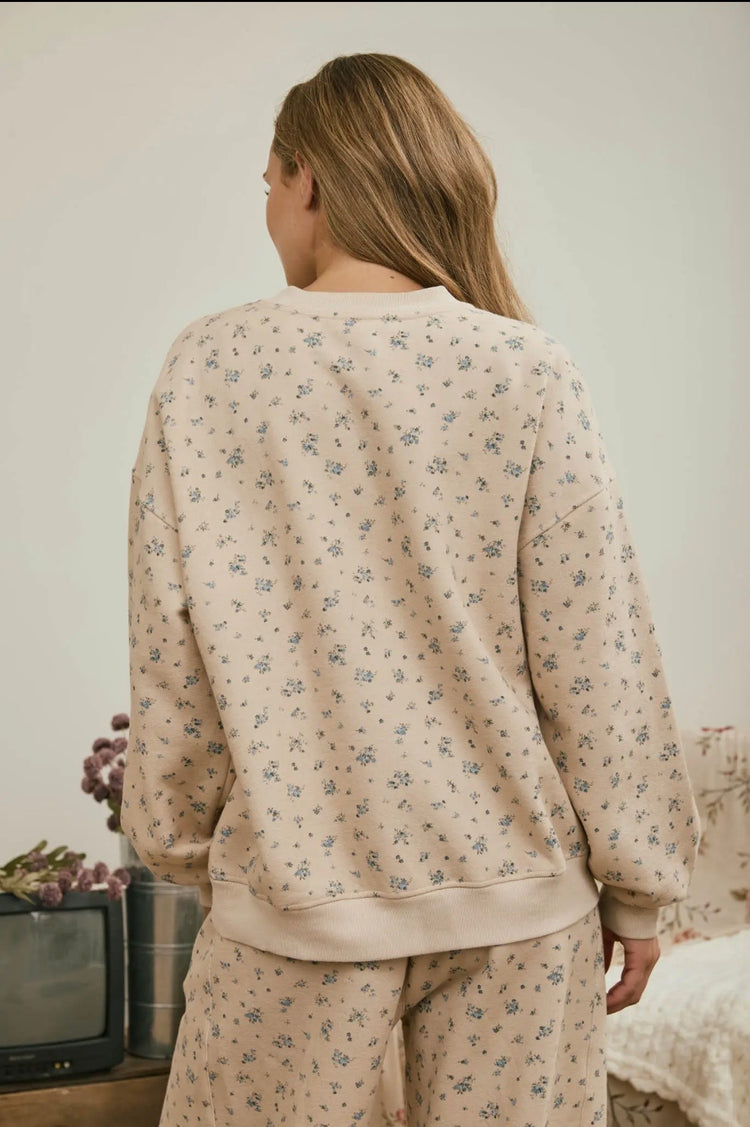 Ditsy Floral Crewneck